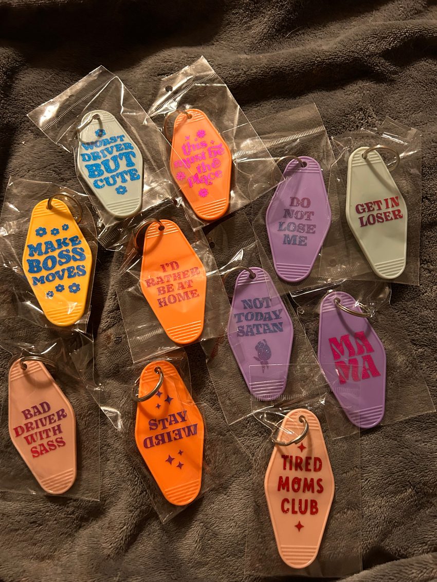 Motel Keychains